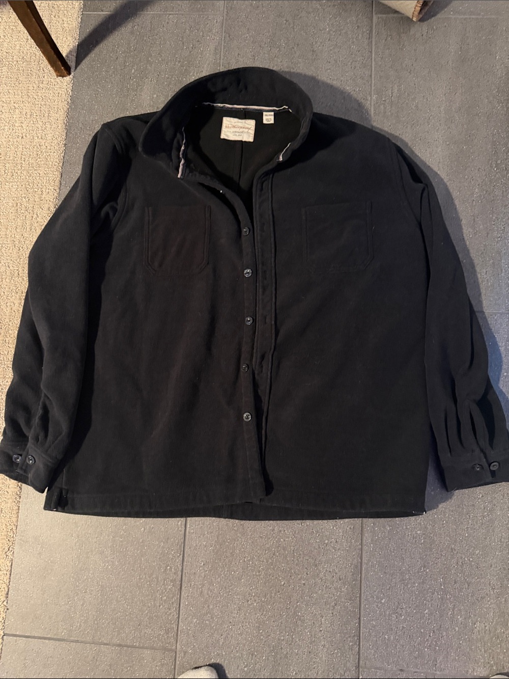 Weatherproof Black Lightweight Shirt Jacket